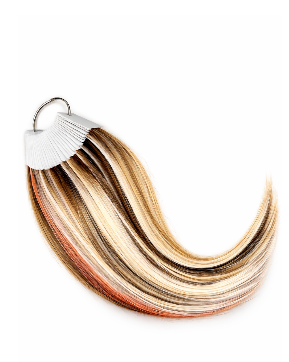 Professional Color Match Ring for Micro Weft Hair Extensions